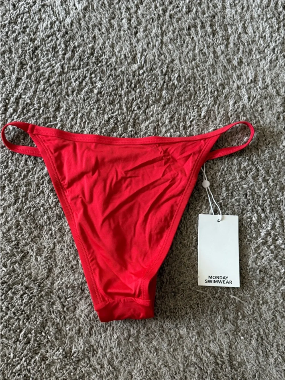 NWT Monday Swimwear KAUAI BOTTOM - CHILI PEPPER